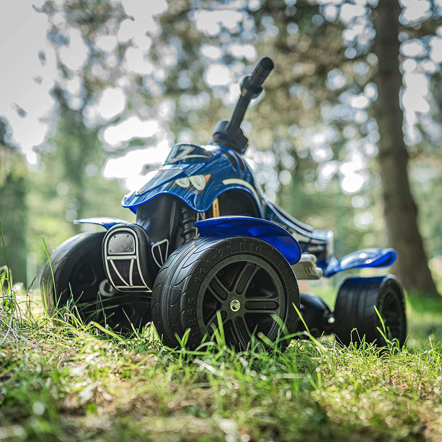 Квадроцикл педальный синий  